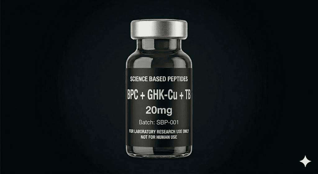 BPC-157 + GHK-Cu + TB-500