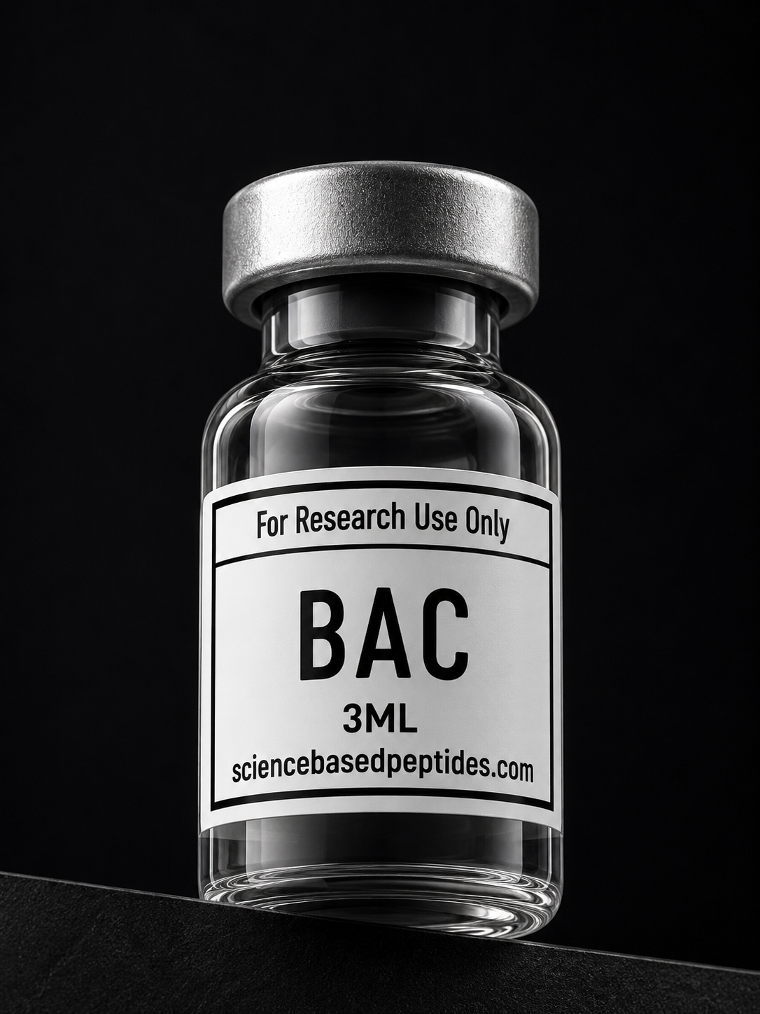 Bac Water research peptide - Science Based Peptides